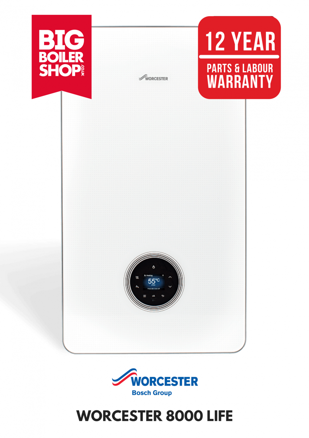 Worcester Bosch 8000 Life Big Boiler Shop